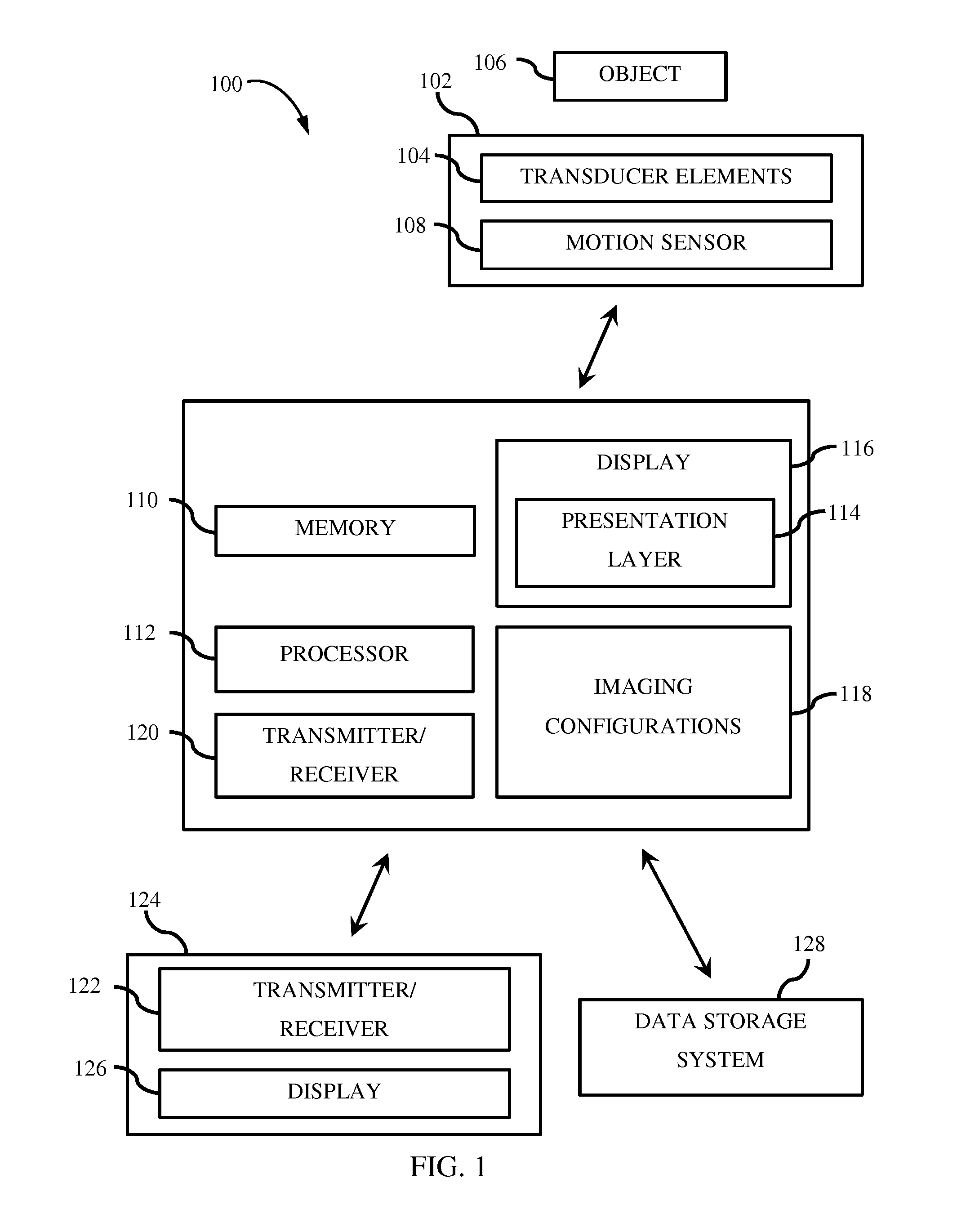Medical imaging system and a portable medical imaging device for performing imaging