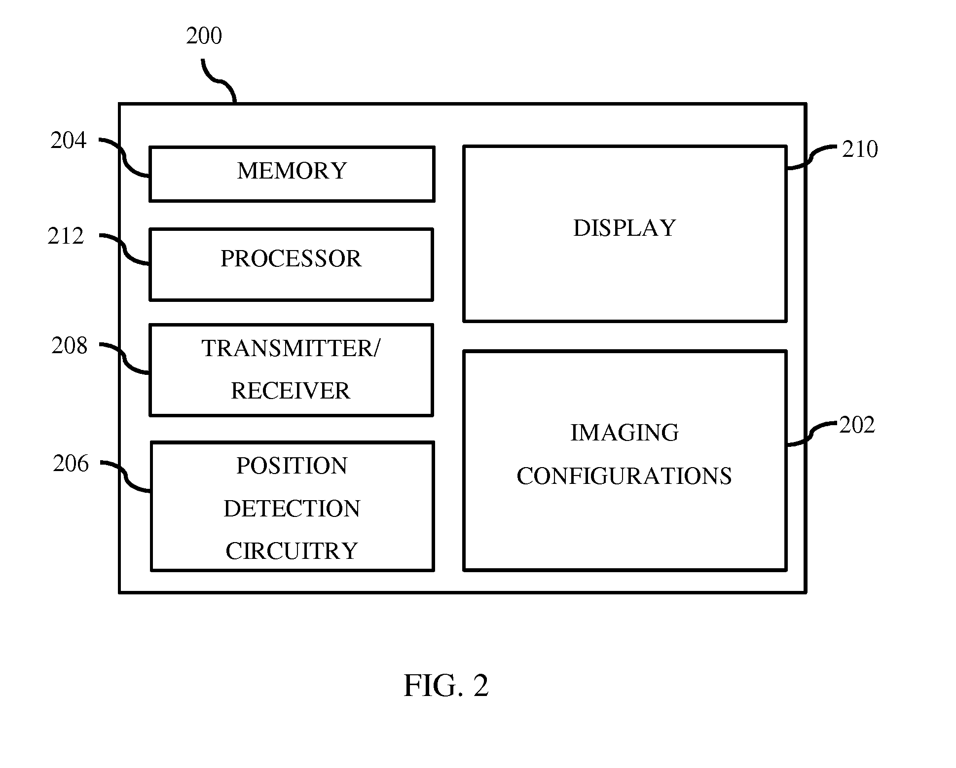 Medical imaging system and a portable medical imaging device for performing imaging