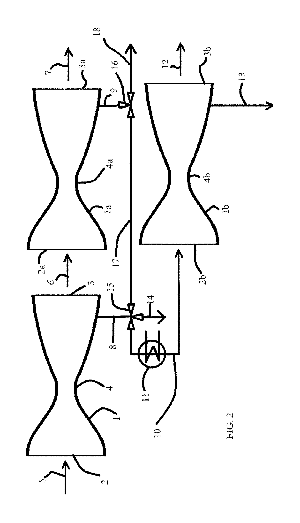 Supersonic separation of hydrocarbons