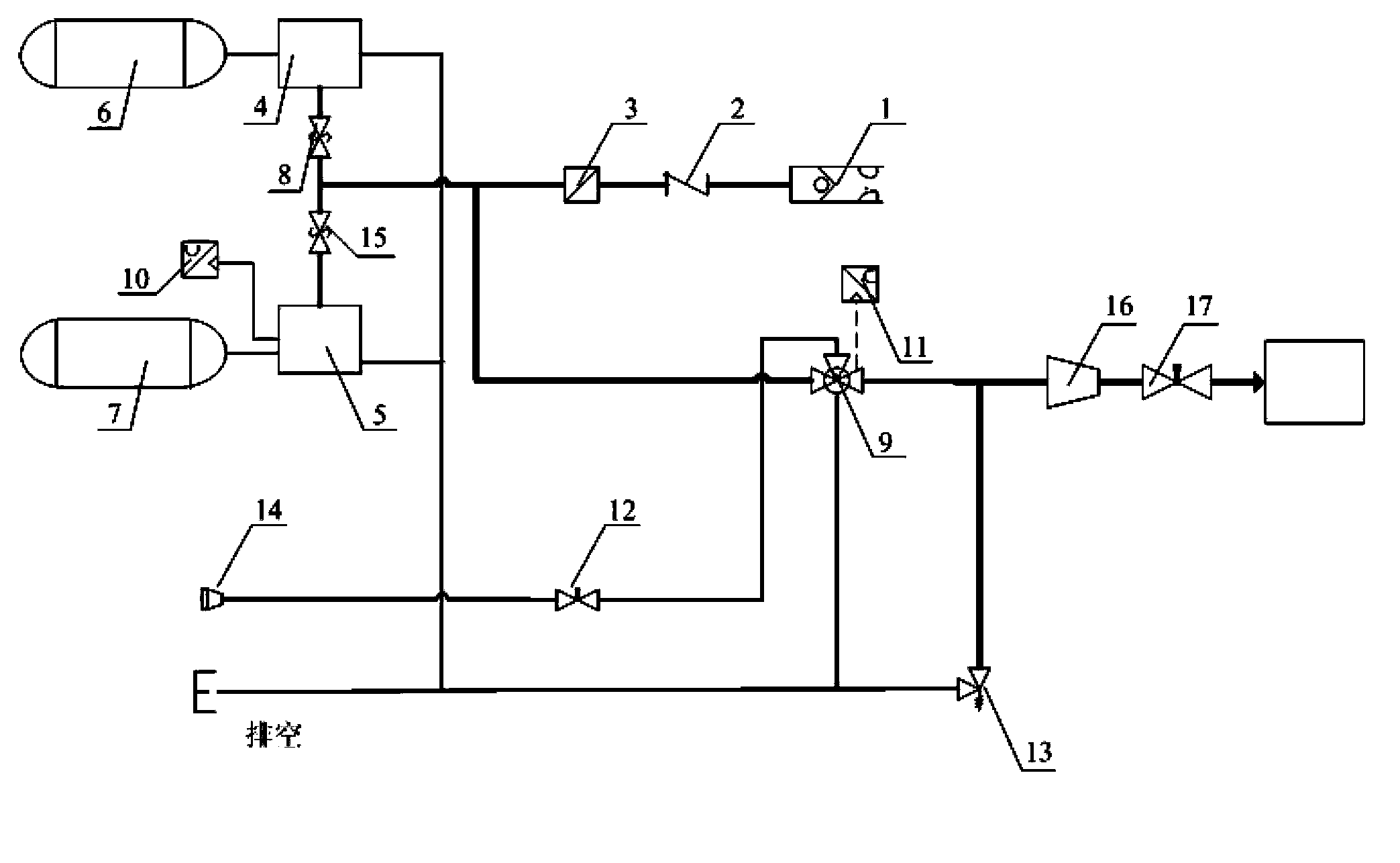 Method for managing hydrogen when hydrogen supply system of fuel cell vehicle stops working