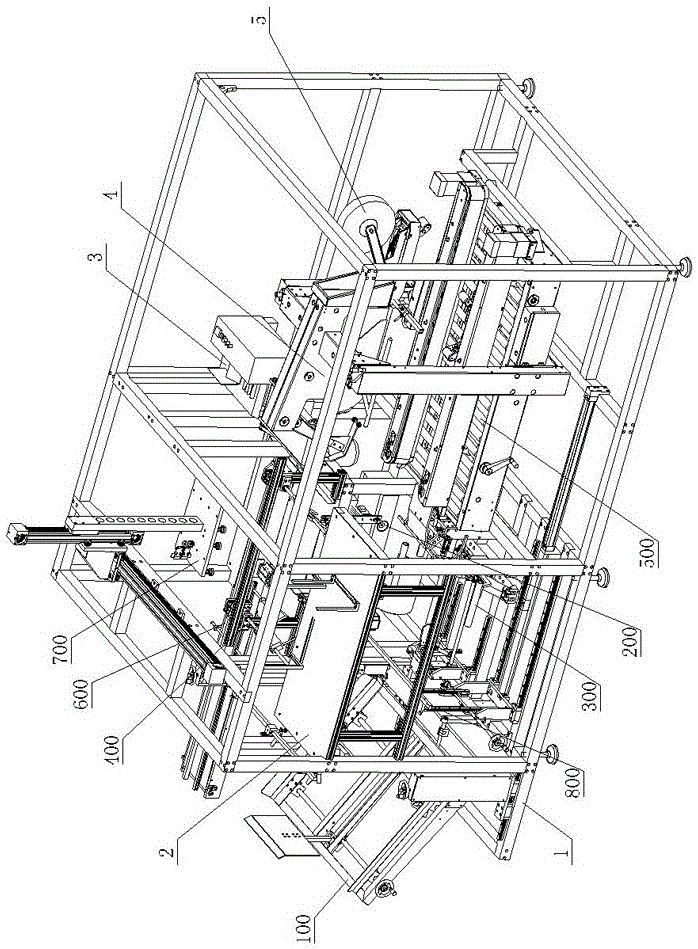 Full-automatic case packing machine