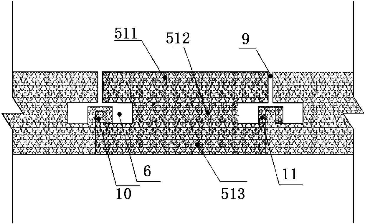 Novel water permeable brick structure and paving method