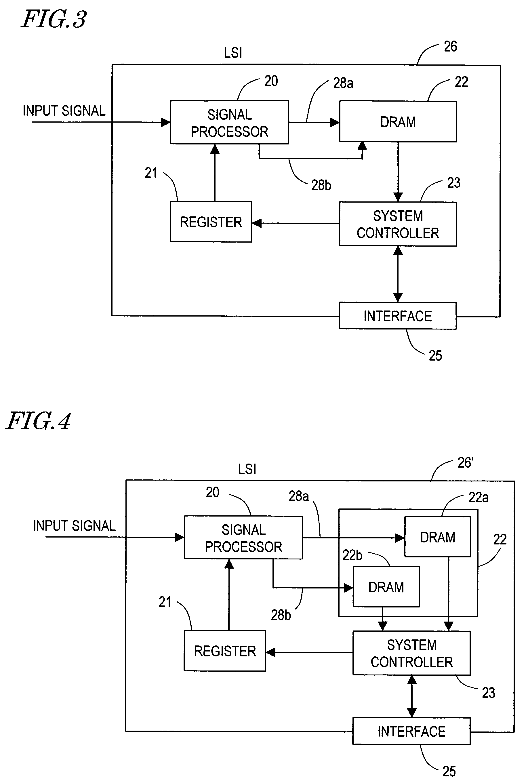 Integrated circuit monitoring an internal signal converted from an analog input signal