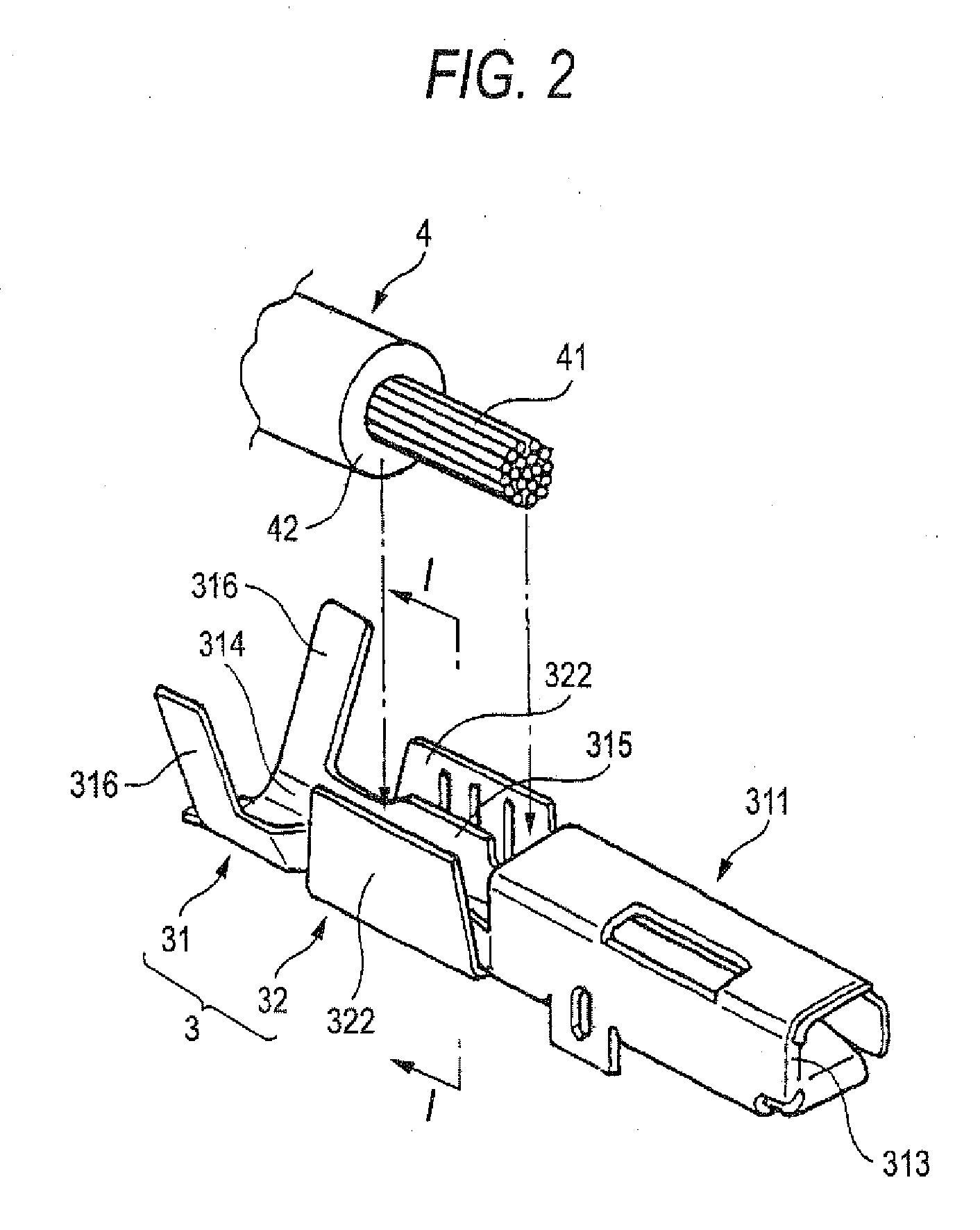 Terminal fitting and mounting method