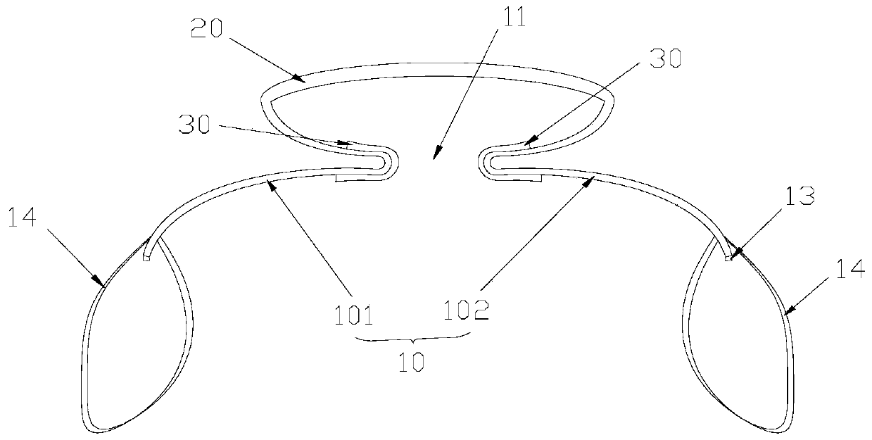 Folding mask convenient to fold