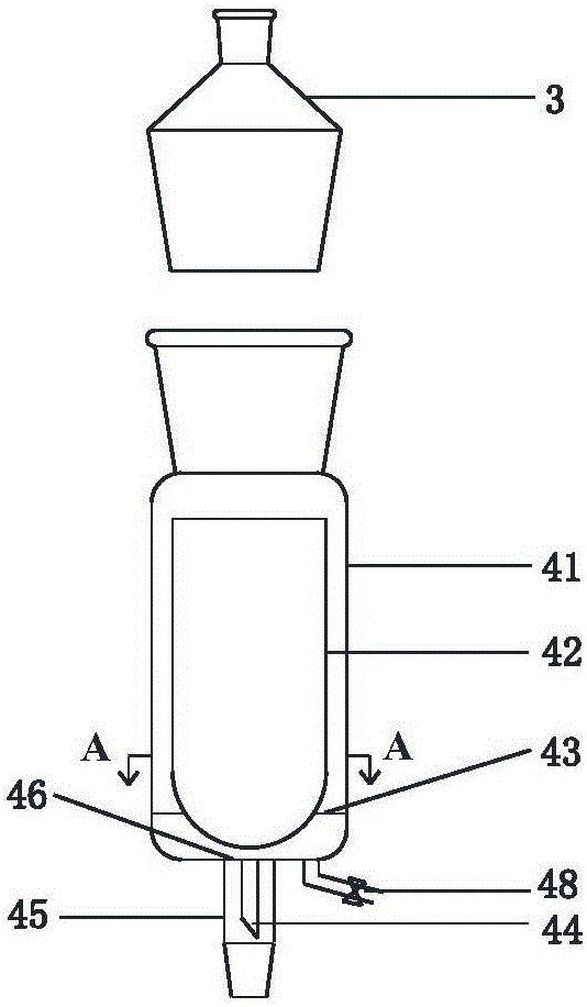 Reflux type oil sand oil content and moisture synchronous determination system and determination method