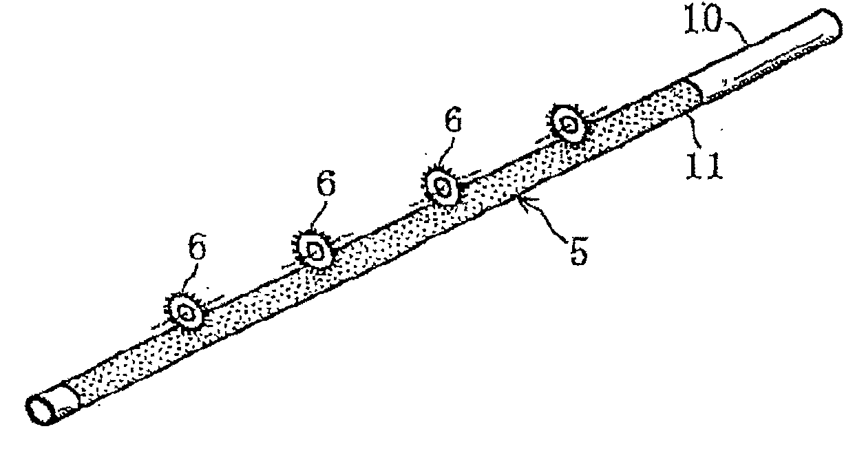 Line paper rolling wheel of printer