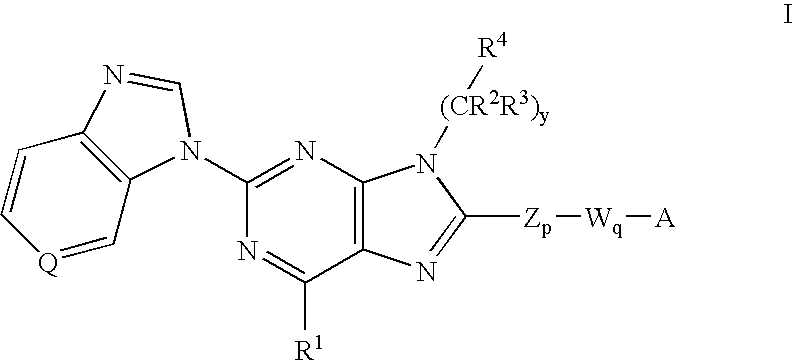 8-substituted 2-(benzimidazolyl)purine derivatives for immunosuppression