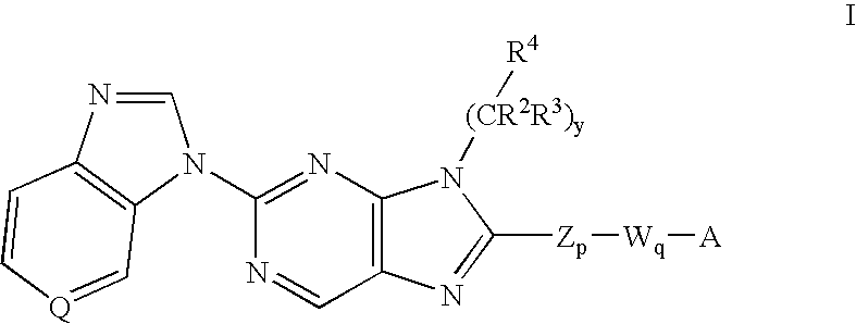 8-substituted 2-(benzimidazolyl)purine derivatives for immunosuppression