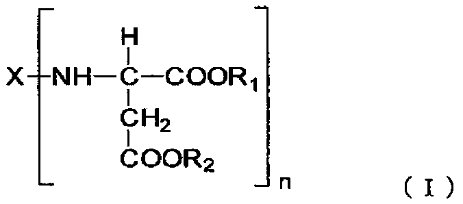 Polyaspartic coating composition, coating film, and coated article