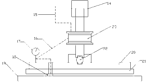 Rotating sealing device capable of polishing with air