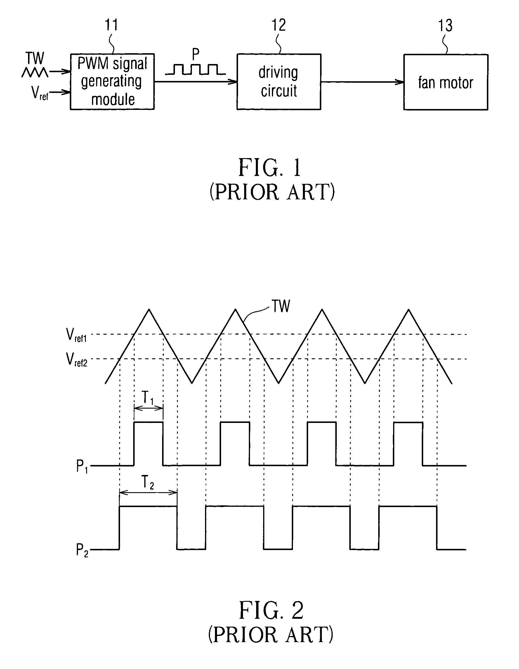 Thermal control variable-speed circuit without switching noise