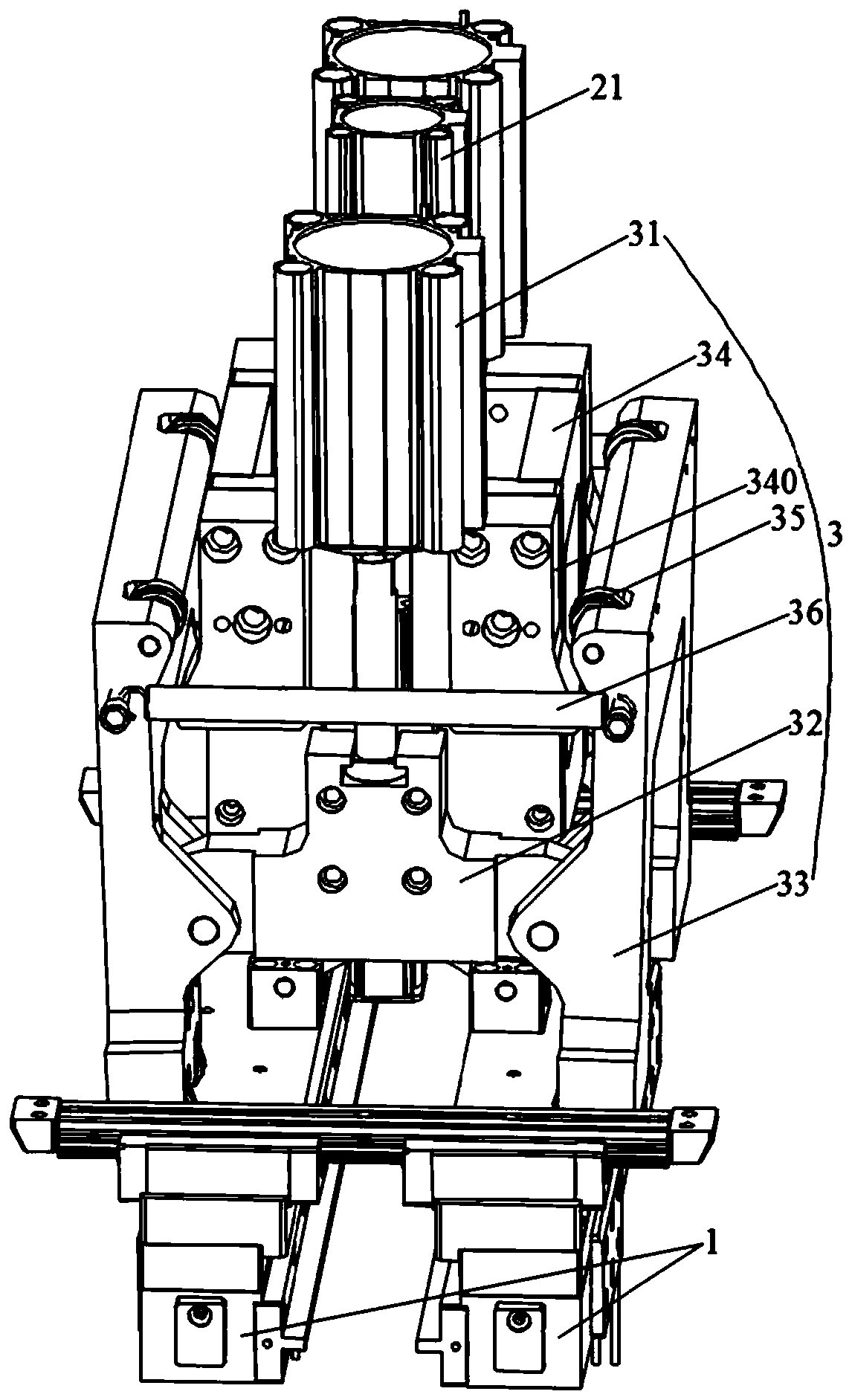 Cam connecting rod packaging device