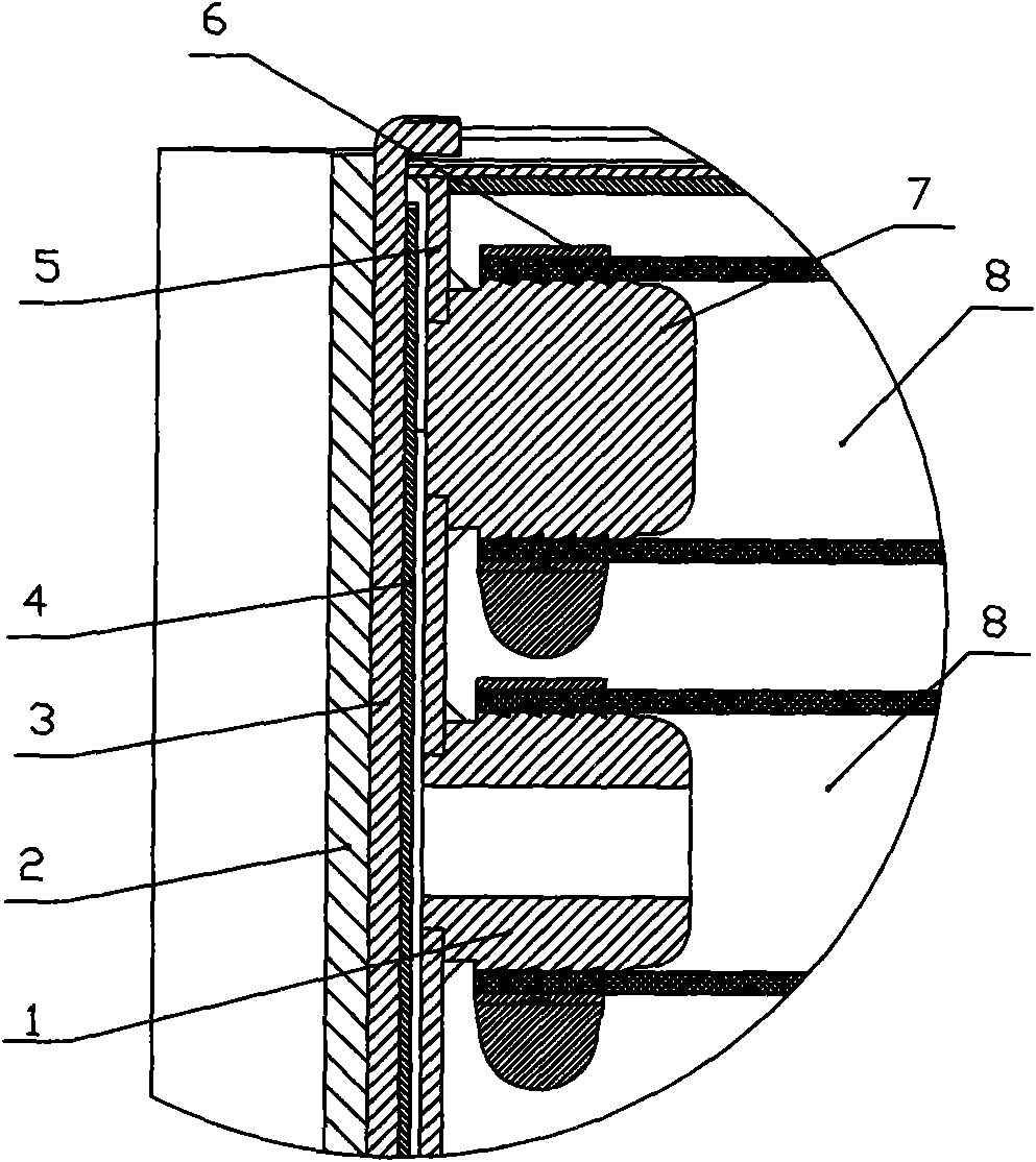 X-ray tube head