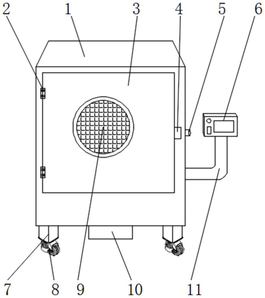 Detection device for tensile strength of tool bit and use method of detection device