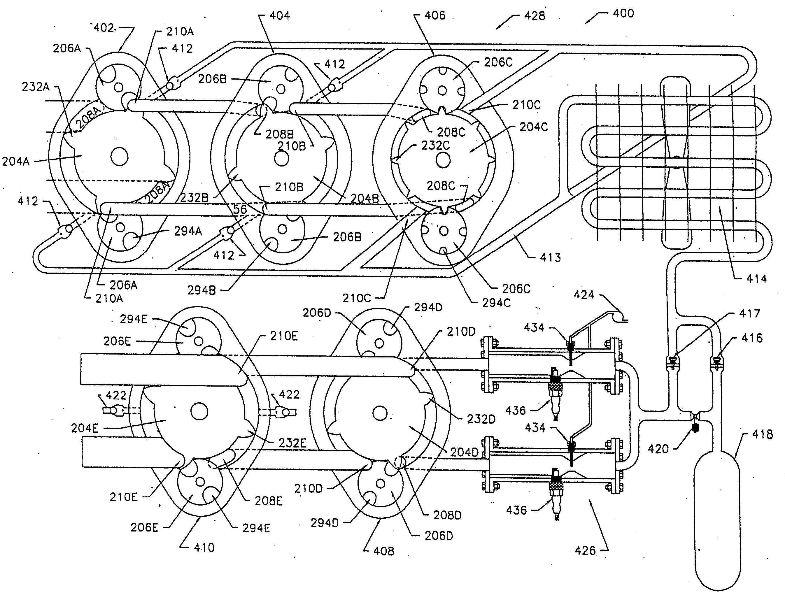 External combustion rotary piston engine