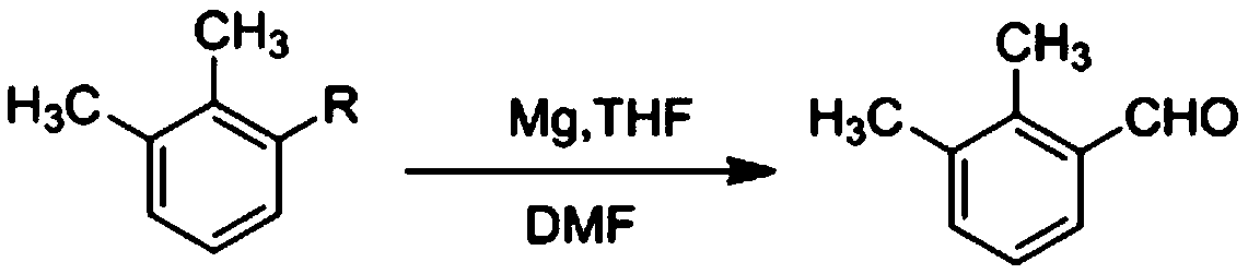 Method for preparing 2,3-dimethyl benzaldehyde