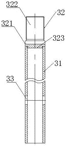 Disassembling and assembling tool for mixed flow horizontal water turbine