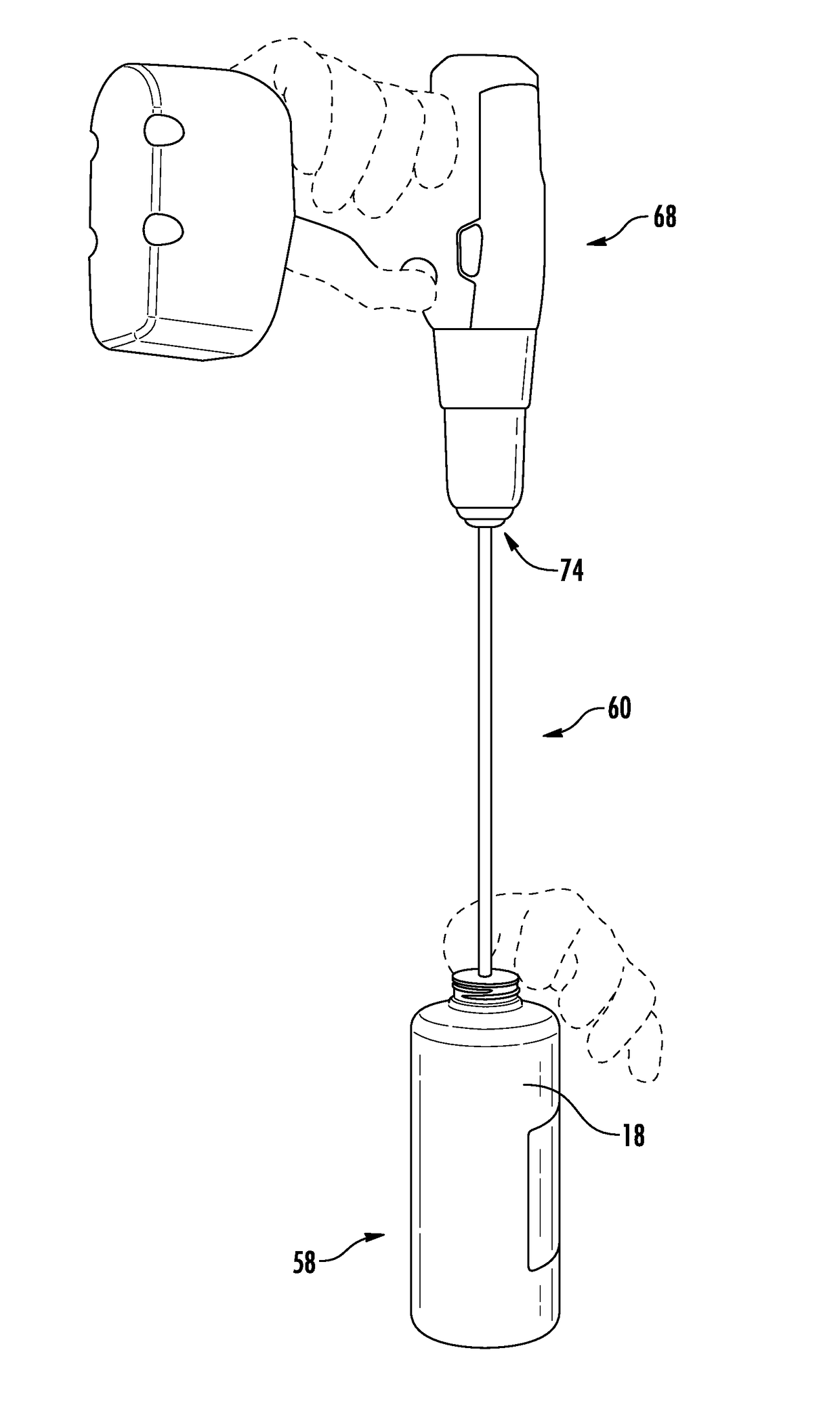 Concrete joint filling kit, method and device