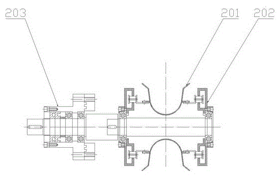 Clamping mechanism and heat shrink tubing positive companding device using same