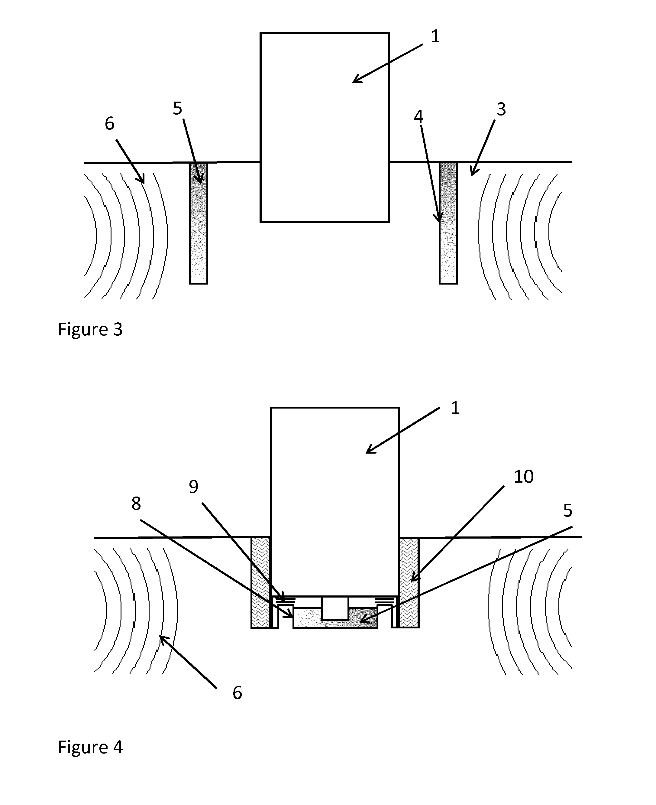 Method Of Protecting A Building Or Group Of Buildings From Seismic Waves Using Gelifying Polymers