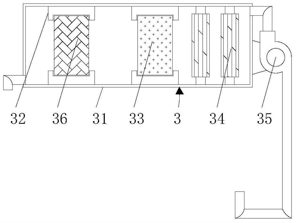 Food puffing device having heat energy recycling function