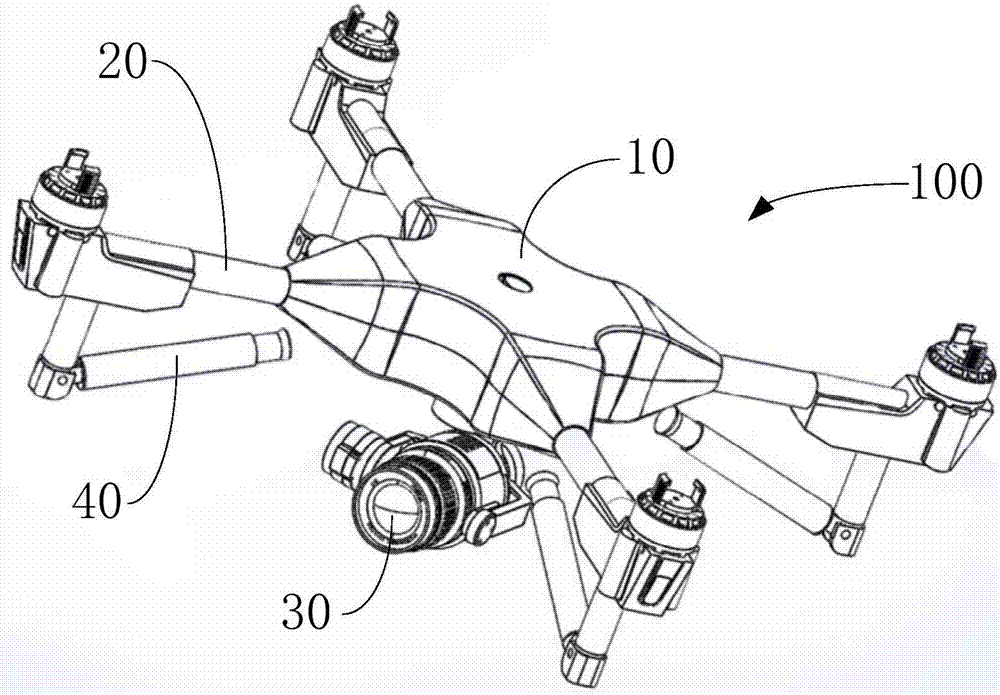 Landing gears and unmanned aerial vehicle with landing gears
