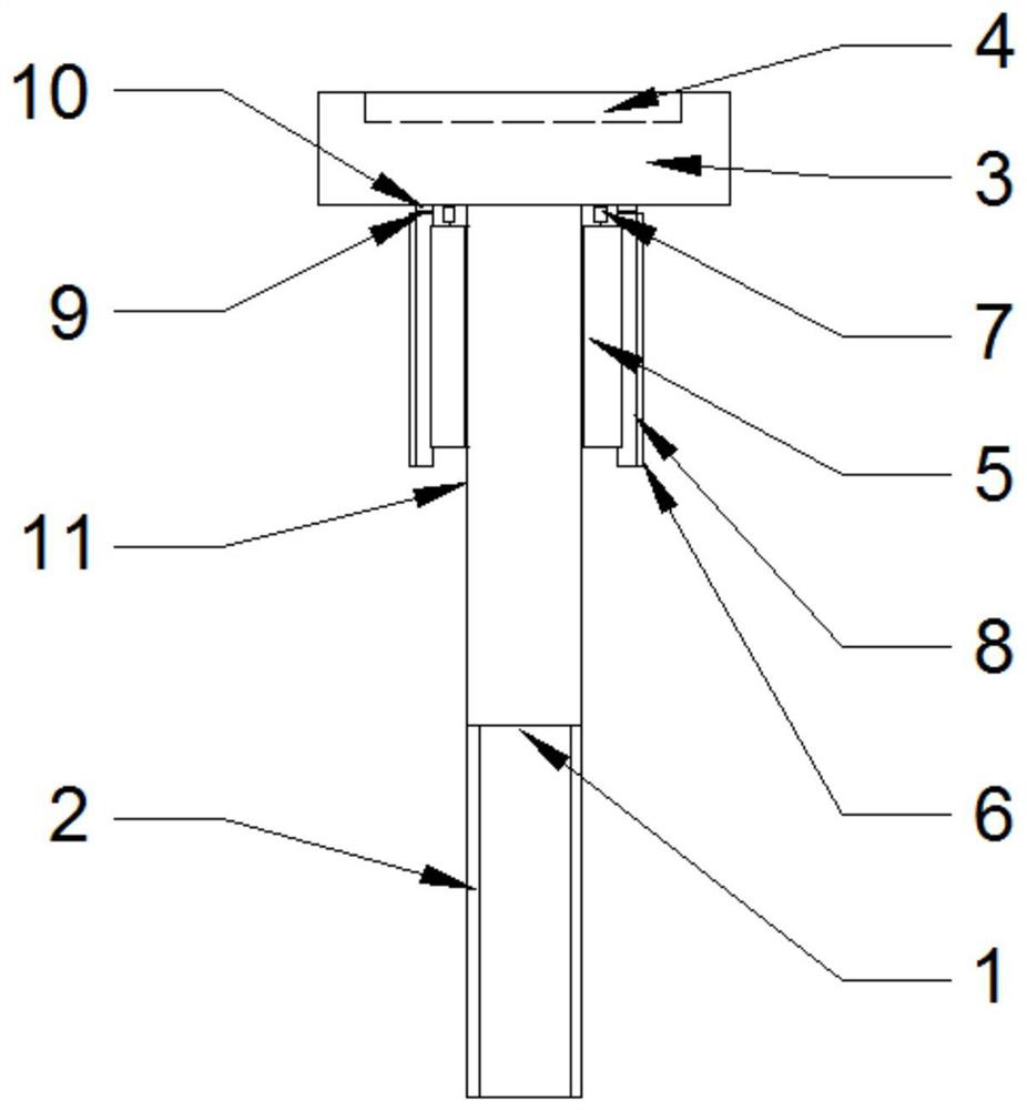 Stainless steel captive spring combined screw