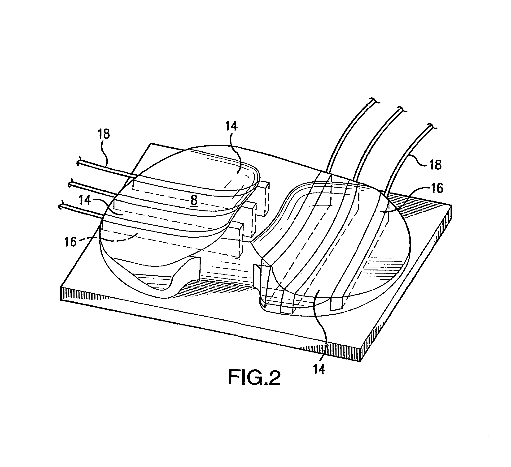 Contact sensors and methods for making same
