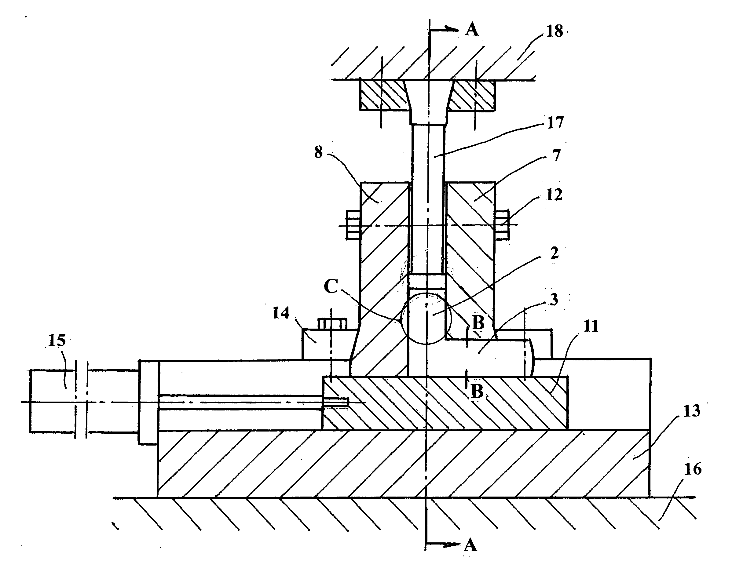 Method and apparatus for equal channel angular extrusion of flat billets