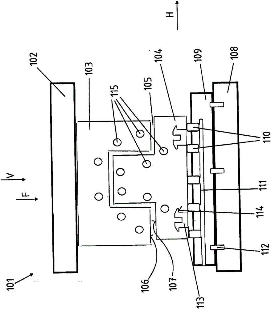 Press-forming tool with tolerance compensation