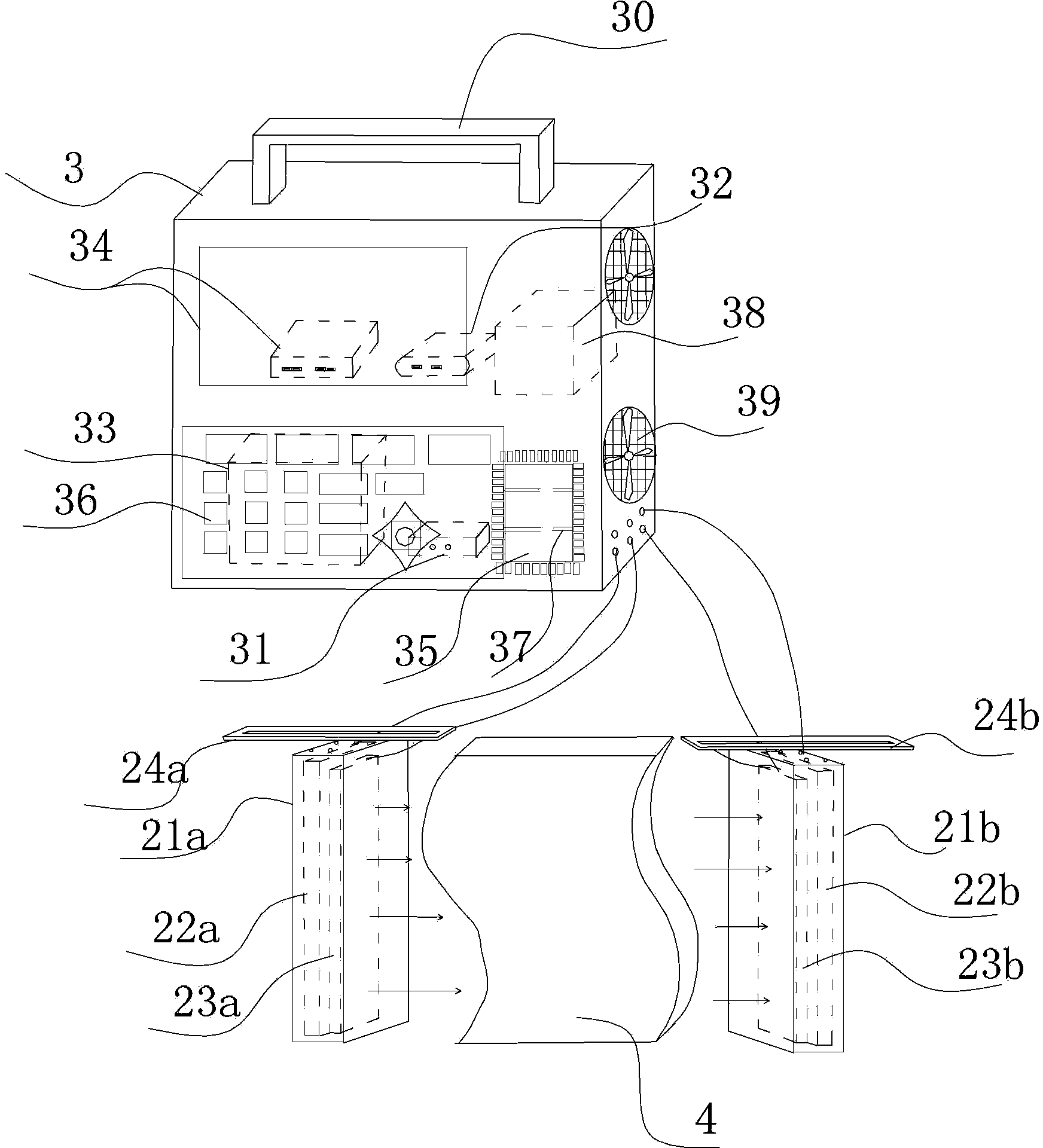 Device and method for automatically monitoring and evaluating soil parameters