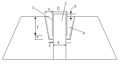 Construction method of rotating drilling dry-drilled piles of sand soil interlayer foundation