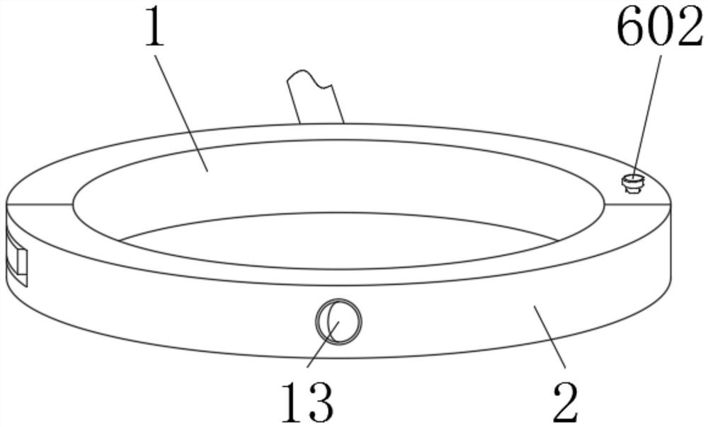 Auxiliary wiring device for ultra-high voltage transmission line