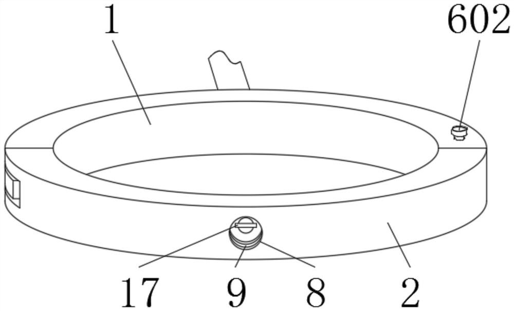 Auxiliary wiring device for ultra-high voltage transmission line