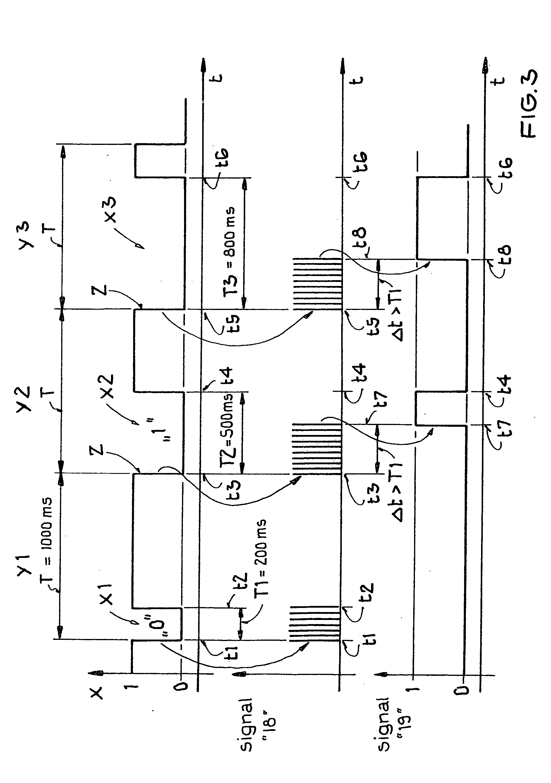 Radio-controlled clock and method for gaining time information