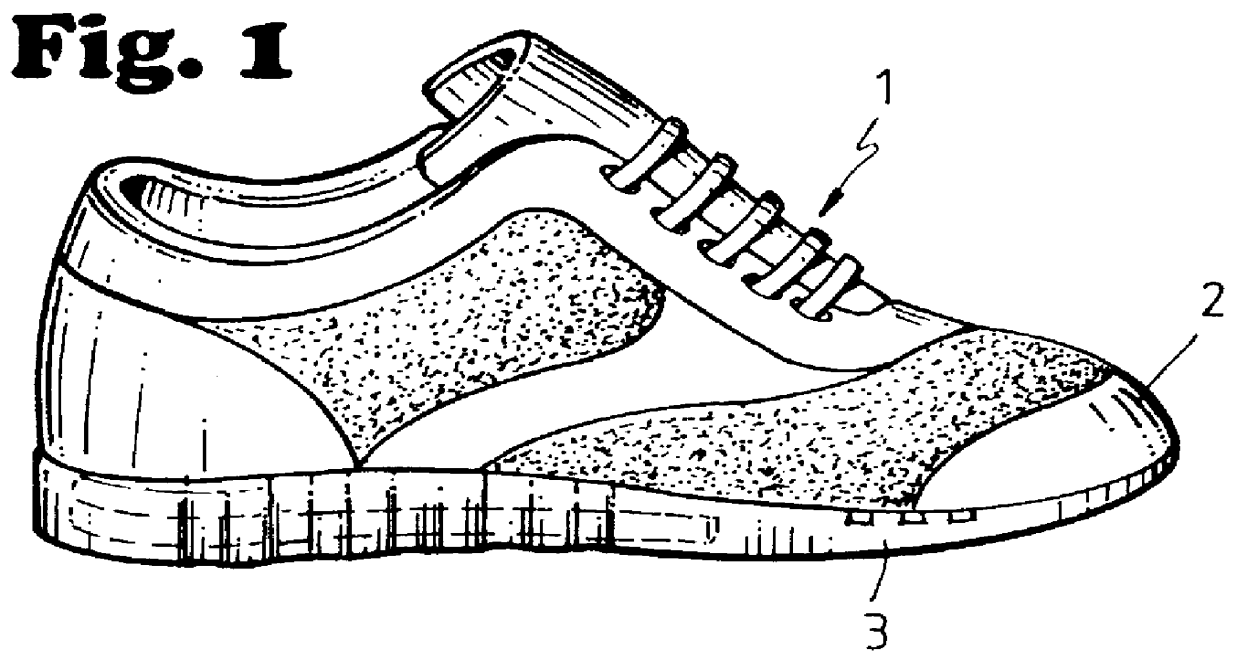 Shoe sole component and shoe sole component construction method