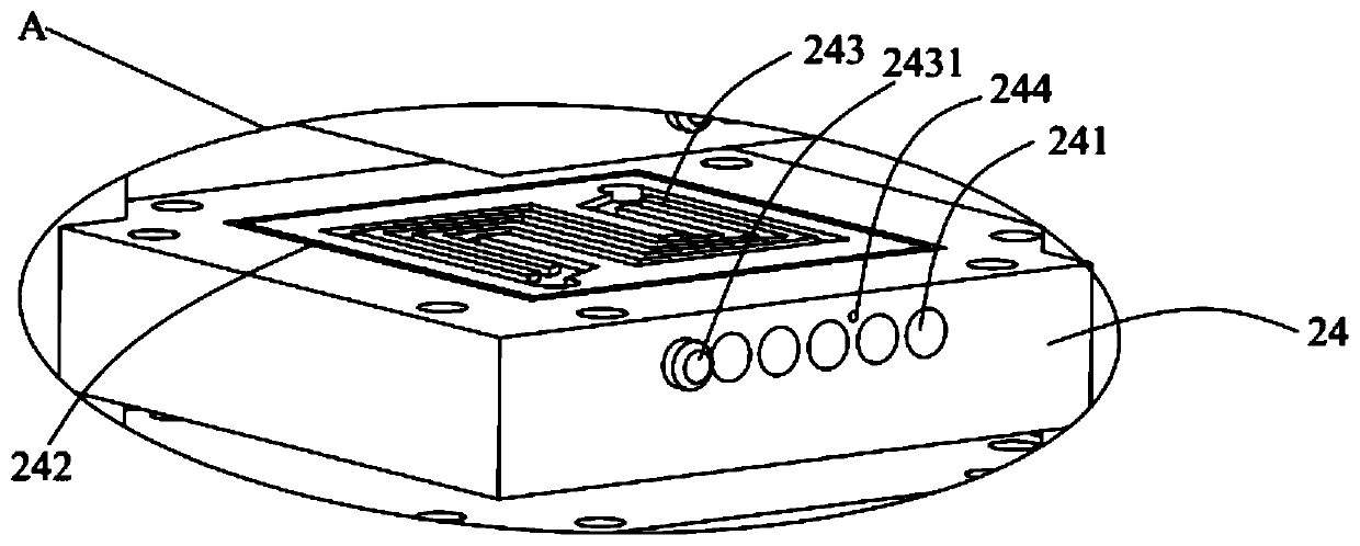 Cell membrane electrode testing device