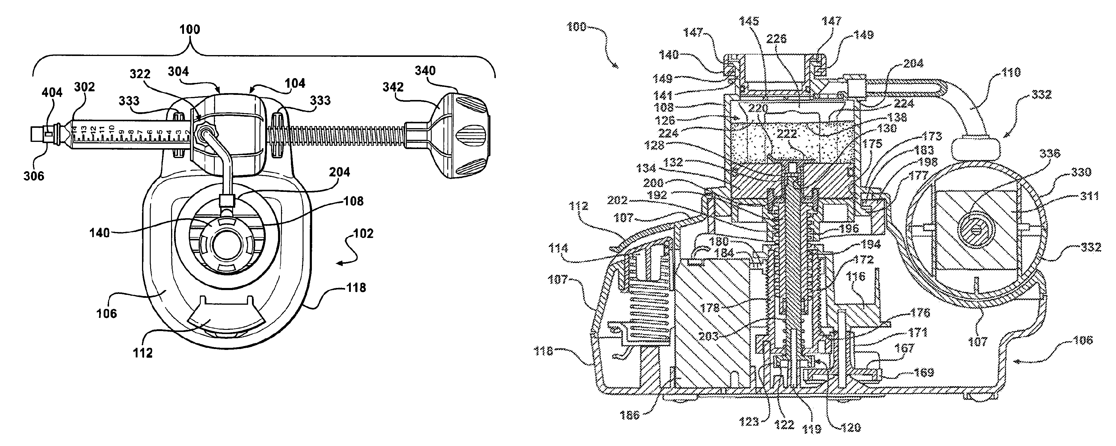 Bone cement mixing and delivery system with automated bone cement transfer between mixer and delivery device