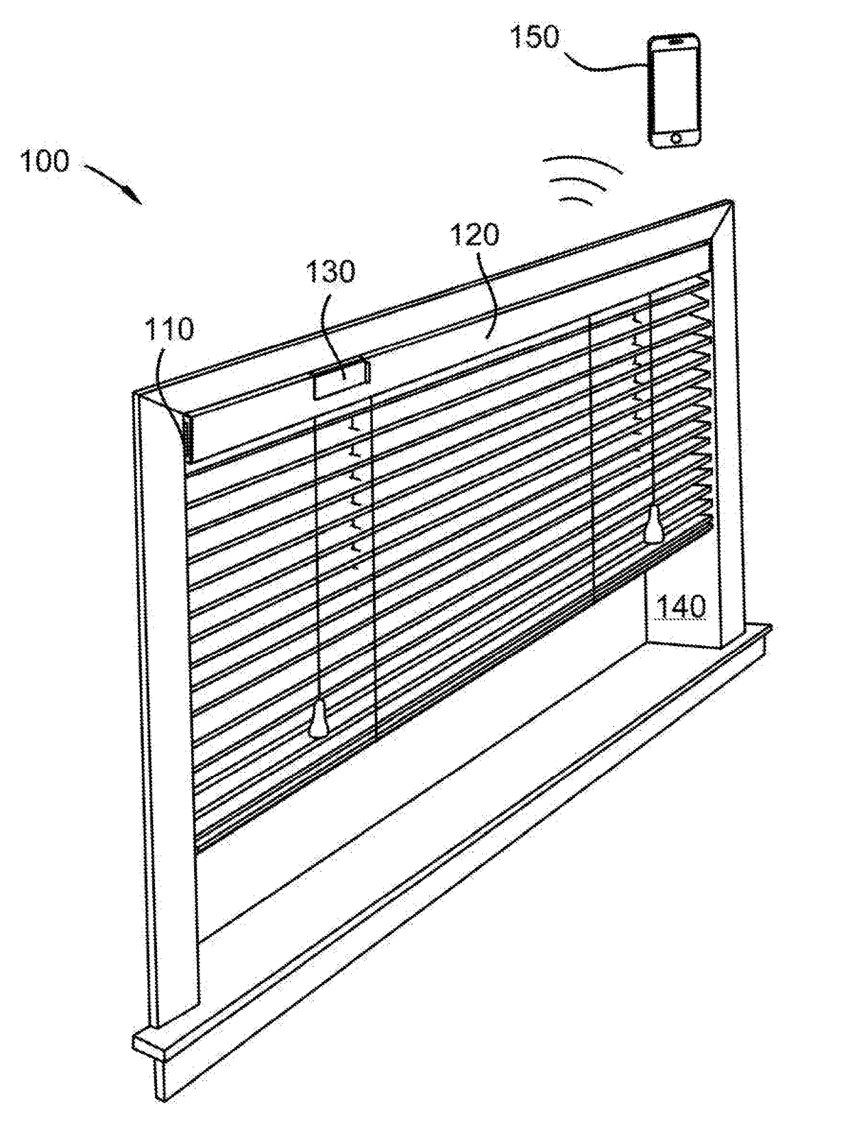 Headrail of a Window Covering with Safety Device for Assessing the Stability of the Headrail Mounting