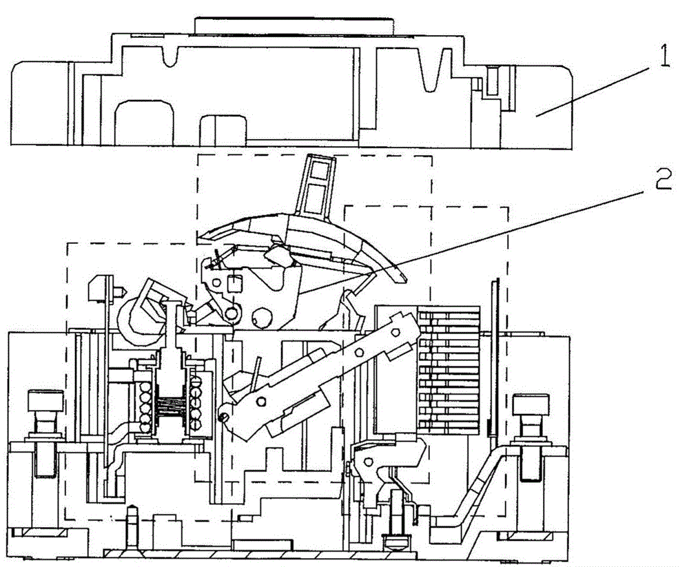 Electromagnetic trip device and breaker with electromagnetic trip device