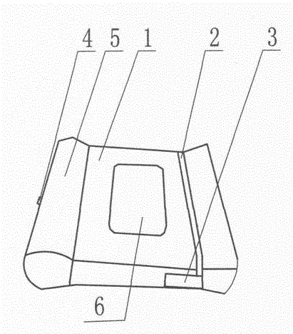 Laptop air cushion with excellent heat dissipation performance