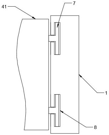 Wood supporting device for garden engineering