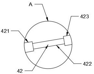 Wood supporting device for garden engineering