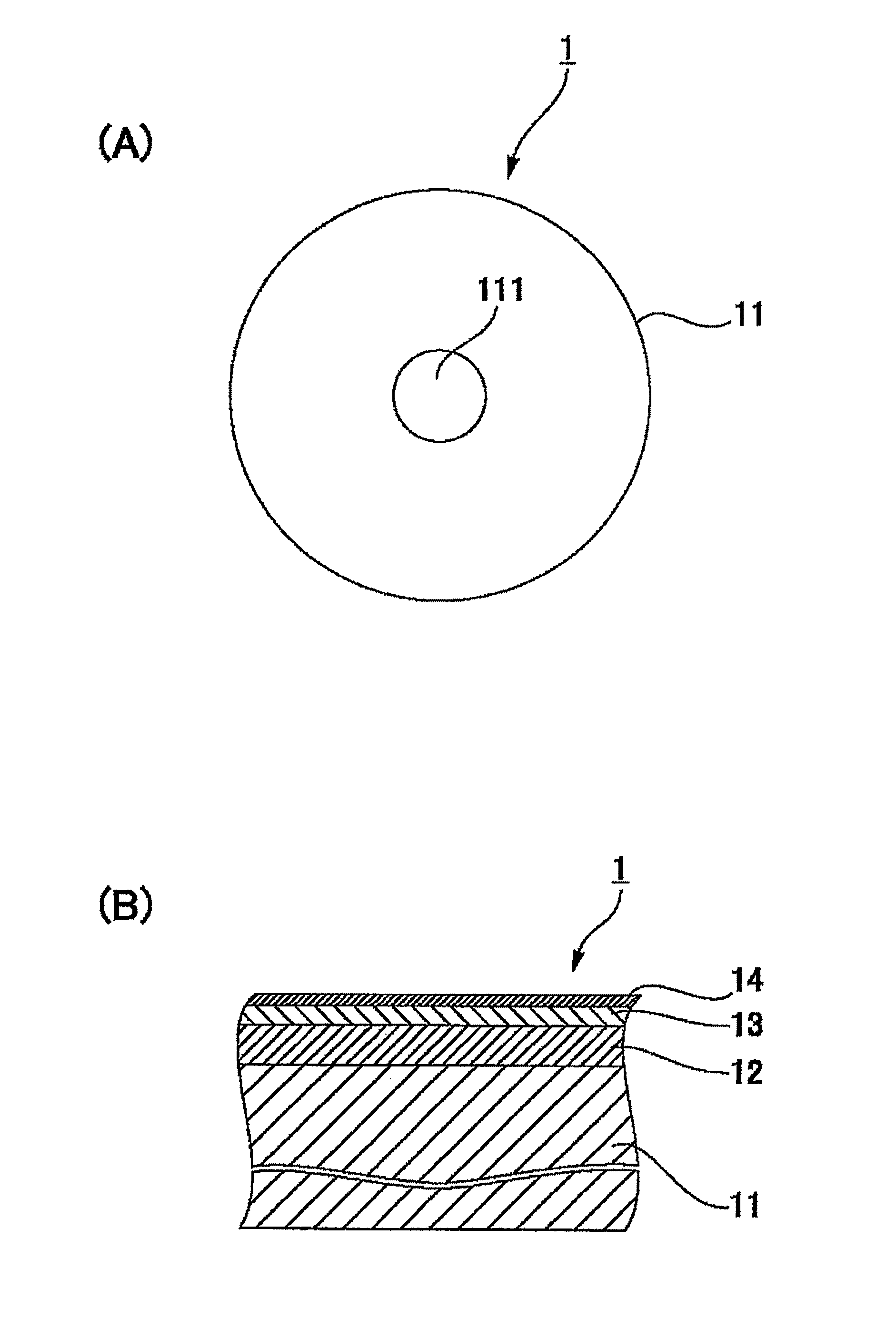 Magnetic recording disk and method for manufacture thereof
