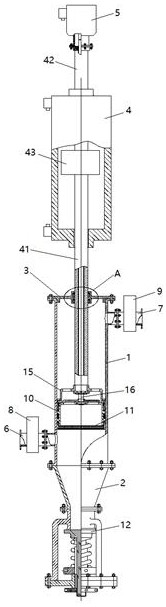 Filter press with movable check valve and use method of filter press
