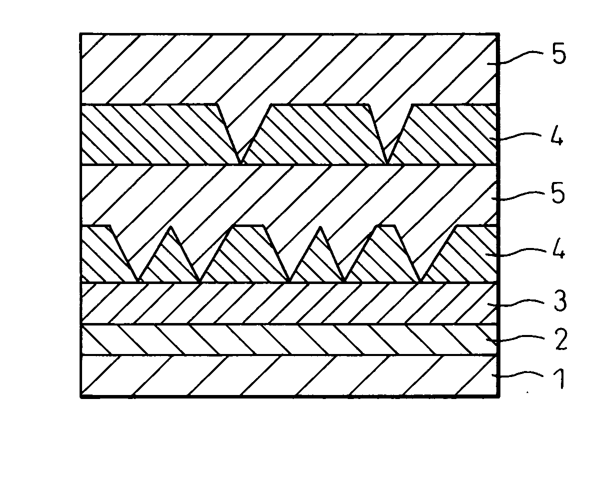 Group III nitride semiconductor stacked structure