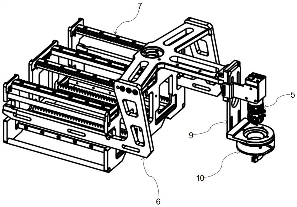 Intelligent compound robot for wafer box transferring