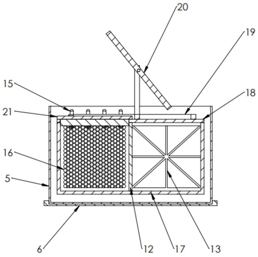 An underwater bionic fin submerged propulsion test device and method