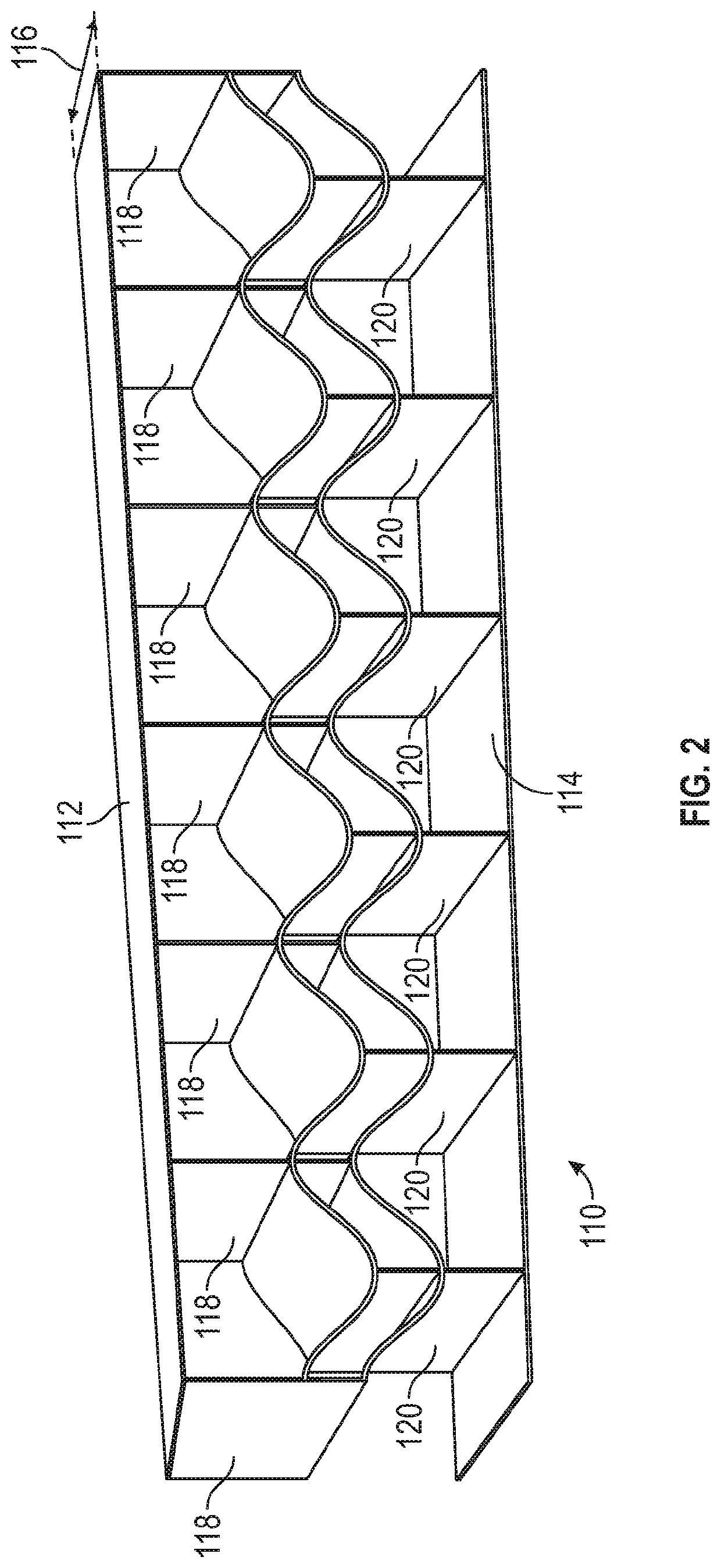 Energy absorbing beam